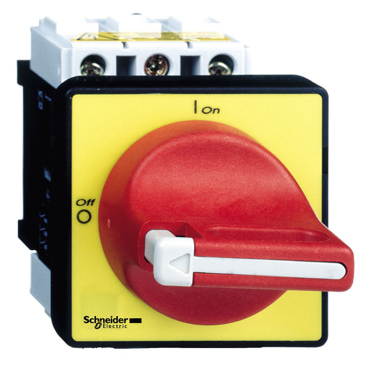 INTERRUPTOR 3P 12A ROJO Schneider VCF02