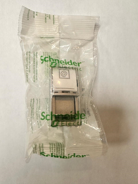 MU3.424.30-HC UNICA SCHNEIDER Toma RJ45 cat. 6 lexcom (Cable utp) color Aluminio