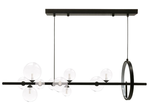 LAMPARA COLGANTE EFICAZ NEGRO 2CLDI113