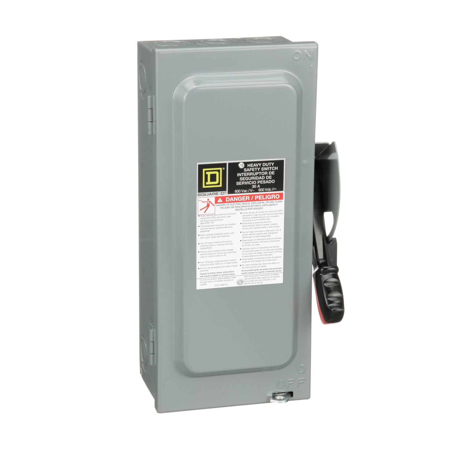 INTERRUPTOR DE SEGURIDAD Schneider H361