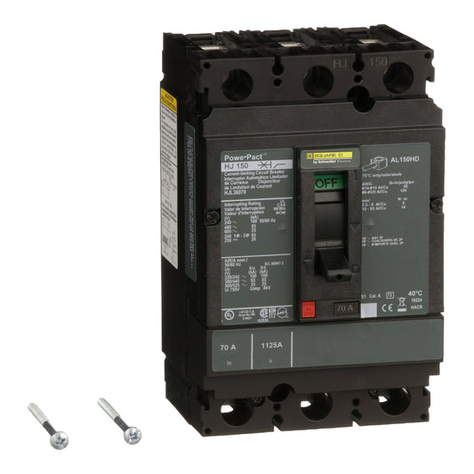 INT. H 65KA 3P  70A Schneider HJL36070