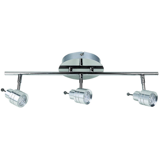 Luminario Spot led 3 luces dirigibles, TECNO LITE LVRLED-03/11W/30AL
