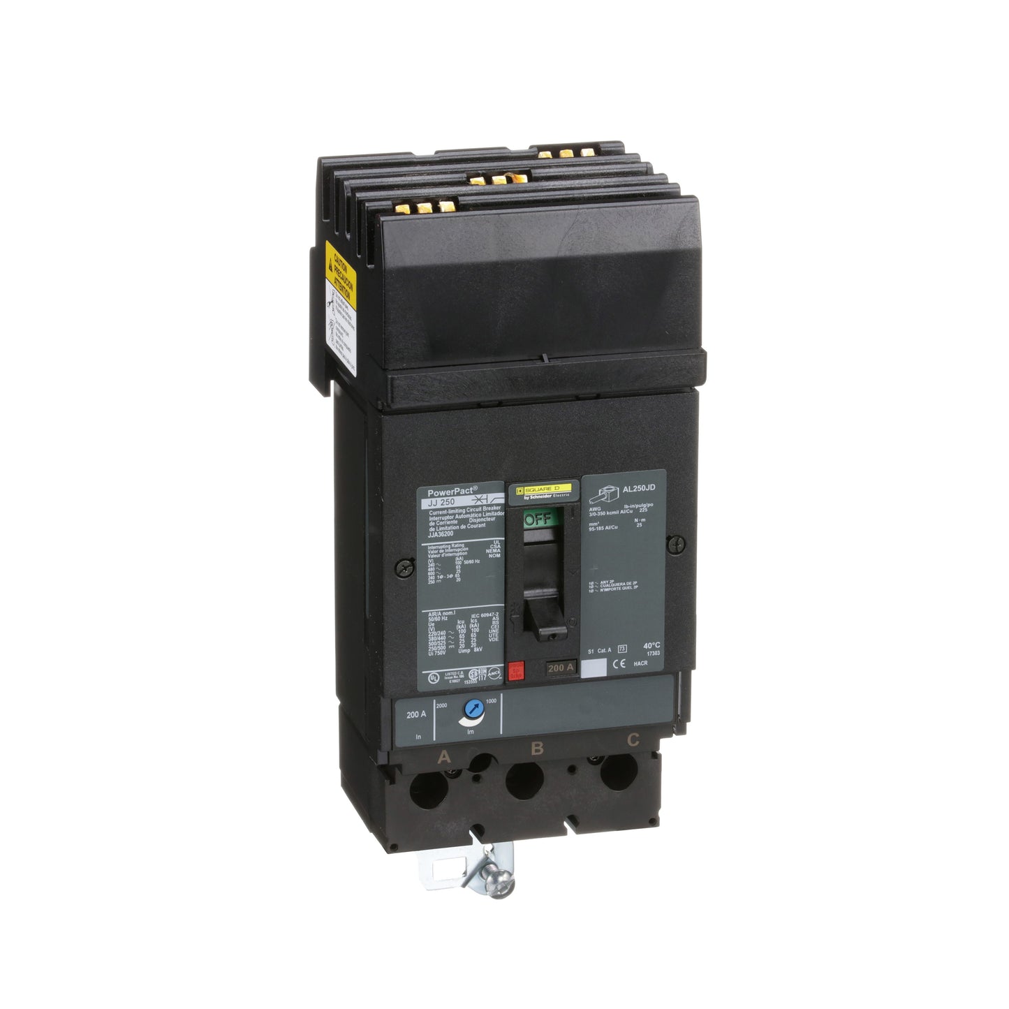 Interruptor 200A Schneider JJA36200