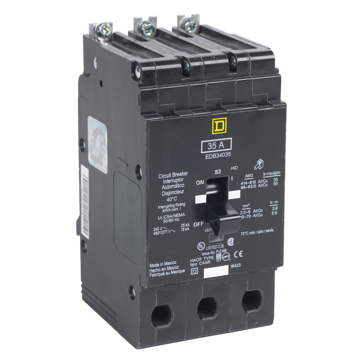 Edb34080 INTERRUPTOR 3P 80 A Schneider EDB34080 – Tienda EEGSA