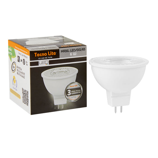 Lámpara Foco TECNO LITE MR16L-LED/001/65